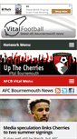 Mobile Screenshot of bournemouth.vitalfootball.co.uk