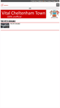 Mobile Screenshot of cheltenham.vitalfootball.co.uk