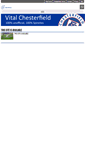 Mobile Screenshot of chesterfield.vitalfootball.co.uk
