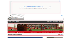 Desktop Screenshot of barnsley.vitalfootball.co.uk
