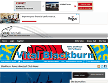 Tablet Screenshot of blackburn.vitalfootball.co.uk