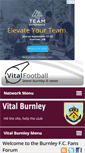 Mobile Screenshot of burnley.vitalfootball.co.uk