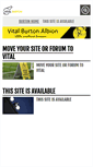 Mobile Screenshot of burton.vitalfootball.co.uk