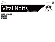 Tablet Screenshot of nottscounty.vitalfootball.co.uk