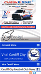 Mobile Screenshot of cardiff.vitalfootball.co.uk