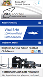 Mobile Screenshot of bha.vitalfootball.co.uk